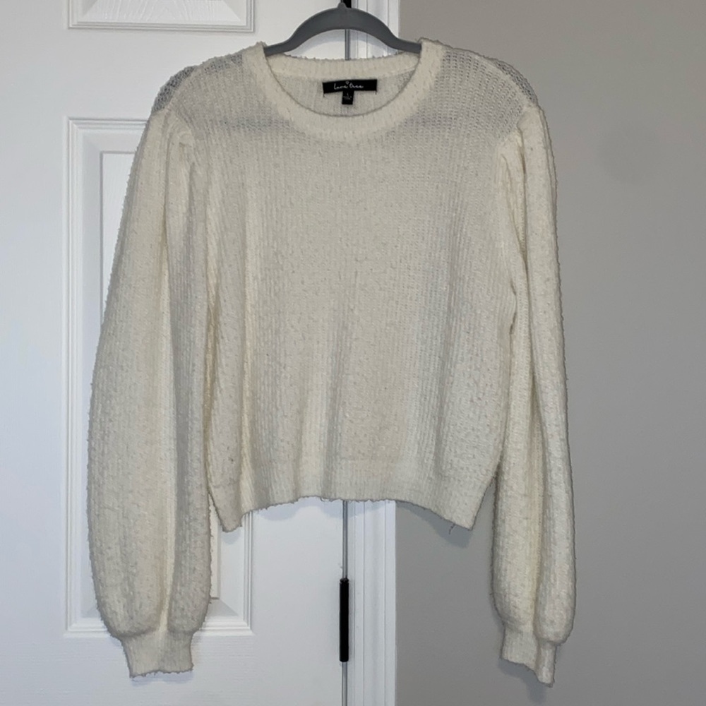 Cream/white sweater